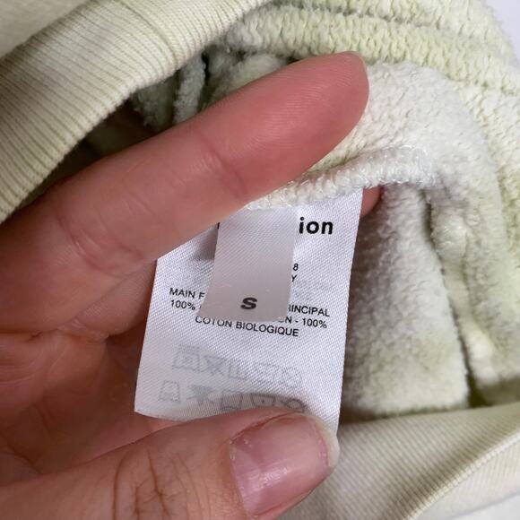 Reformation Jeans Green Tie Dye Pullover Hoodie Womens Small - Picture 14 of 15